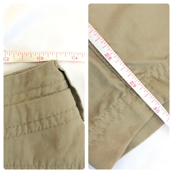 The north face stowable tan hiking pants/0 - Picture 8 of 8